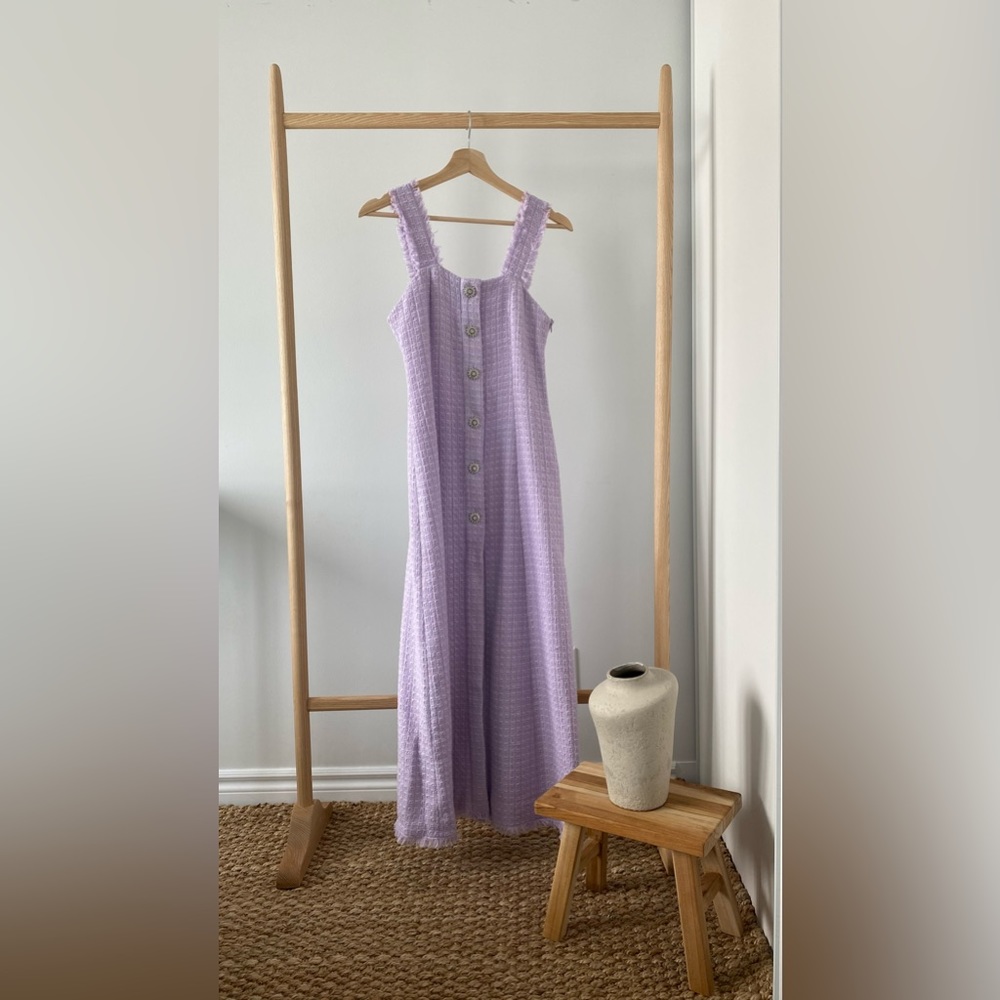 Lavender Tweed Zara Dress - Picture 1 of 3